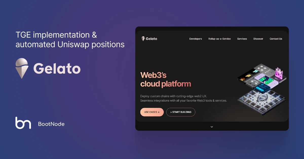 Gelato - Web3 Case study - Bootnode